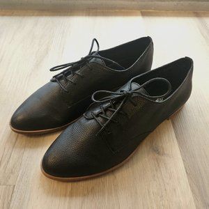 Treasure & Bond Black Leather Oxfords